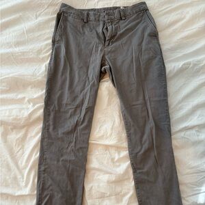 Old Navy Men's Charcoal Chinos